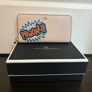Brand new Anya Hindmarch Light Beige wallet